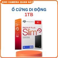 ราคา ฮาร์ดไดรฟ์แบบพกพา Seagate Backup Plus Slim 1TB - 500GB 2.5 นิ้ว (43918547083)