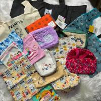 ราคา ✨️กระเป๋าผ้า กระเป๋าเครื่องสำอางค์ ใส่ของจุกจิก มือ1 มือ 2 งานญี่ปุ่น (41964943151)