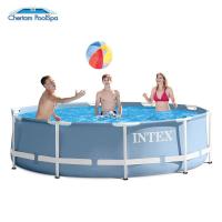 ราคา INTEX 28710 สระปริซึ่มเฟรมกลม 12 ฟุต 366 x 76 ซม.(***รบกวนทักสอบถามก่อนสั่งซื้อ***) (1602379886)