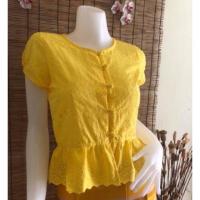 ราคา เสื้อลูกไม้สีเหลือง (2063980918)