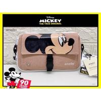 ราคา ❤️ของแท้ % กระเป๋าสะพายข้าง anello MICKEY LIMITED EDITION REGULAR DT-G003 (7260776471)