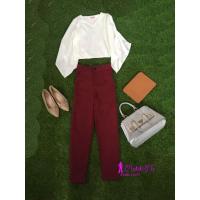 ราคา กางเกงทรงกระบอกเล็กซิปหน้า (5289848030)