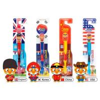 ราคา (ซื้อ2ชิ้นแถมยาสีฟัน1ชิ้น) แปรงสีฟันโพโรโระท่องโลก PORORO NATIONAL KIDS TOOTHBRUSH (23813658729)