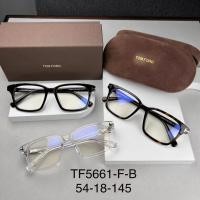 ราคา กรอบแว่นตา TOM FORD แบรนด์ยุโรป TOM FORD TF5661-FB 54-18-145 Ultra-Light สายตาสั้นกรอบแว่นตา High-E (24033154983)