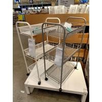 ราคา IKEAshopping IKEA รถเข็น ชั้นวางของ มีล้อ hornavan (4101370512)