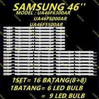ราคา ใหม่ 16 ชิ้น/เซ็ต UA46F6300AR / UA46F5000AR / UA46F5500AR SAMSUNG 46 LED TV BACKLIGHT UA46F6300 UA46F5000 UA46F5500 (40322216782)