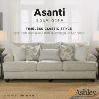 ราคา Ashley โซฟาหมอนขนเป็ด 3 ที่นั่ง รุ่น ASANTI/3,3 Seater Sofa (24278079964)