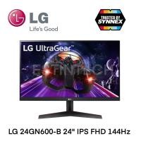 ราคา MONITOR (จอมอนิเตอร์) LG UltraGear 24GN600-B 24" IPS FHD 144Hz ของใหม่ประกัน 3ปี (10266031995)