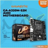 ราคา Gigabyte GA-A320M-S2H AM4 3200 BC สูงสุด 64GB ไฮบริดดิจิตอล VRM Solution เมนบอร์ด AMD (3981153395)