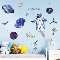 ราคา C37-วอลเปเปอร์ สติกเกอร์ ลายนักบินอวกาศ ติดผนัง ตกแต่งเพื่อความสวยงาม สินค้าพร้อมส่ง (25313476212)