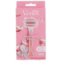 ราคา Gillette Venus Spa Comfort Glide ยิลเลตต์ วีนัส สปา คอมฟอร์ด ไกล์ด ด้ามพร้อมใบมีด 2 ใบ (20145638539)