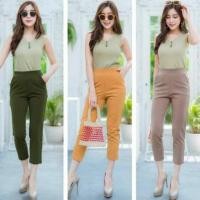 ราคา กางเกงผ้าโรเชฟ 7 ส่วน (2856792038)