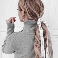 ราคา พร้อมส่ง!! โบว์dior ริบบิ้น โบว์แม่ชม กว้าง2เซน ยาว90เซน (19356794541)