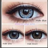ราคา คอนแทคเลนส์ บิ๊กอาย รุ่น Maki/Balenciagalens Gray/Brown/ มีค่าสายตา (0.00)-(-6.50) เปลี่ยนแทนทุกเดือน (42451565057)