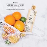 ราคา [ของแท้ 100%] PALLAS VC Sweet Orange Toner เช็ด ตบ มาร์คในขวดเดียว (5151233547)