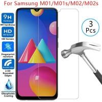 ราคา เคสสําหรับ Samsung M02 m02s M01 m01s ฝาครอบกระจกนิรภัยบน Galaxy m 01 02 s 02 S 01 m 02 m N01 N02 กระเป๋า coque Samsun Samsunmg Sansung (41017695343)