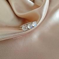 ราคา แหวนเงินหินมูนสโตน Moonstone (18185441088)