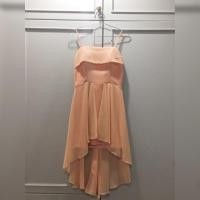 ราคา เดรสออกงานเปิดไหล่สีโอรส (2294355215)