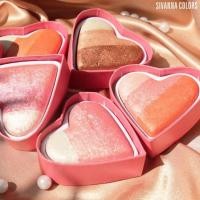 ราคา (HF8120) Sivanna colors Sweet peach Blush บลัชออนเนื้อชิมเมอร์ (25060753676)