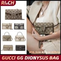 ราคา Gucci แท้DIONYSUS GG SUPREME SHOULDER BAG # Supermini # Mini # Small # Tote กระเป๋าสะพายสต00 (42657472560)