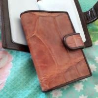 ราคา crocodile card holder กระเป๋าใส่บัตรหนังจระเข้ (11117259089)