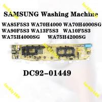 ราคา บอร์ด PCB สําหรับเครื่องซักผ้า SAMSUNG WA85F5S3 WA70H4000 WA70H4000SG WA90F5S3 WA13F5S3 WA10F5S3 WA75H4000SG WA75H4200SG DC92-01449K 01479K 8.5 กก. (20984934848)