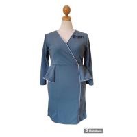 ราคา เสื้อผ้าคนอ้วน เดรสไซส์ใหญ่ ชุดทำงานคนอวบ ชุดไปงาน (25630800782)