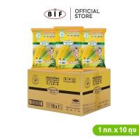 ราคา (ยกลัง) แป้งข้าวโพด ตราใบหยก 1 kg. x 10 ถุง (10569136272)