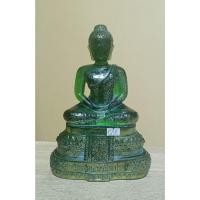 ราคา No. C/12 พระแก้ว (หน้า JAPAN) พระแก้วมรกต 25 พุทธศตวรรษ ปี พ.ศ.2500 เนื้อแก้วเขียว เคลือบกะไหล่เงินทอง หน้าตัก 5.2นิ้ว (29939366138)