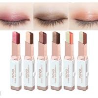 ราคา NOVO Eyeshadow Stick Double Color อายแชโดว์ทูโทน มี 2 สีในแท่งเดียว (388389403)