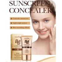 ราคา 【COD】2pcs Sadoer Gold Snail Sunscreen BB Cream Foundation คอนซีลเลอร์ Moisturizing Isolation Cream SPF50+PA+++ 40g (42756422289)
