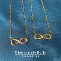 ราคา สร้อยคอสแตนเลส สร้อยคออินฟินิตี้ Infinity Stainless steel (8946614005)