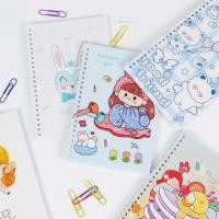 ราคา สมุดลายการ์ตูนมาใหม่ ขนาด A5 สมุดโน๊ตลายการ์ตูน มีเส้น ใช้จดบันทึก (24831657232)