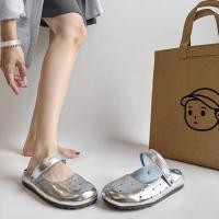 ราคา 【YOKO】2CM รองเท้าแมรี่เจน โพรงสูงขึ้นและสะดวกสบายและระบายอากาศได้ดี รองเท้าแตะผู้หญิง (40807112060)