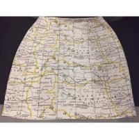 ราคา กระโปรงทำงาน มือสอง ลายแผนที่ (6840732233)