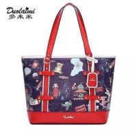 ราคา #331 กระเป๋าแบรนด์Duolaimi สีกรมท่า ขนาดฐาน11นิ้ว ทรงช็อปปิ้งใบใหญ่ (7636089450)