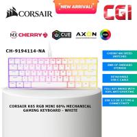 ราคา Corsair K65 RGB MINI 60% คีย์บอร์ดเกมมิ่งแบบกลไก Cherry MX Speed White (CH-9194114-NA) (22343445929)