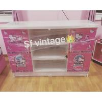 ราคา Sf ชั้นวางทีวี บานพับคู่ แต่งลายการ์ตูน ลายคิตตี้ สินค้าไม้แท้ ไซสใหญ่ ทรงสูง พร้อมช่องวางของ 3 ชั้น (1250131265)