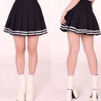 ราคา กระโปรงเทนนิสสีดำ ขอบริบบิ้นสีขาว มือ2 ใส่ครั้งเดียวจ้า (83379532)