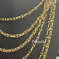 ราคา Princelyสร้อยคอทองคำแท้18เค นำเข้าจากอิตาลีรุ่นกุชชี่ของแท้100%มีบัตรรับประกัน (9732332798)