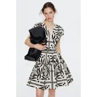 ราคา H&M(เอชแอนด์เอ็ม) ชุดเดรสคอตตอน ผู้หญิง 1280532_1 (28380608845)