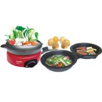 ราคา หม้อ IMARFLEX หม้อสุกี้อเนกประสงค์ ความจุ 1 ลิตร รุ่น EP-740 หม้อสุกี้ หม้อต้ม อิมาร์เฟล็กซ์ 740 ผัด ทอด (29557941723)