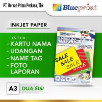 ราคา กระดาษอิงค์เจ็ท / กระดาษสองหน้าอิงค์เจ็ท BLUEPRINT A3 220 แกรม (43355694777)