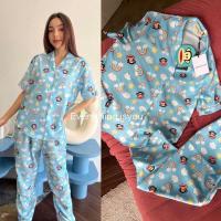 ราคา valen พอลแฟรงค์เซทแขนยาวแขนสั้น#ลายใหม่ (19451026286)