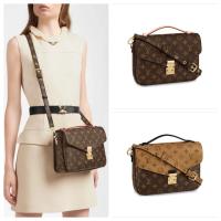 ราคา [พรีเซลล์ยุโรป] LOUIS VUITTON Pochette Metis แคนวาส/กระเป๋ารักแร้หนังวัว/กระเป๋าถือ/กระเป๋าสะพายข้าง (25672892797)