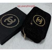 ราคา Chanel Christmas cosmetics bags, Chanel VIP Gift แท้นะคะ‼️ สีดำกลิตเตอร์ สวยหรู พร้อมกล่อง (21575589209)