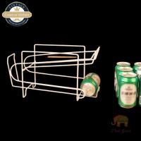 ราคา ✇◊✗[จัดส่งฟรี]-ชั้นวางเพลงสร้างสรรค์ฟังแร็คเบียร์ห้องครัวสองชั้นเครื่องดื่มกระป๋องง่ายเก็บชั้นวางกลิ้ง (11265255594)