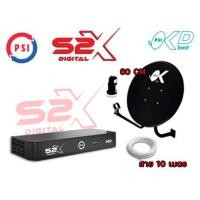 ราคา ชุดสุดคุ้ม PSI S2x HD + จานดาวเทียม PSI OKD 60 CM.+ฟรีสาย 10 เมตร (4544625490)