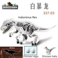 ราคา บล็อกตัวต่อไดโนเสาร์ เข้ากันได้กับเลโก้เล็บหนักไทรันโนซอรัสรุ่นสวนจูราสสิมายคราฟ2ของเล่นเพื่อการศึกษา6ไดโนเสาร์บล็อกเข้ากันได้กับเลโก้เล็บหนักไทรันโน20250903 (42017214215)