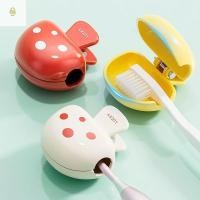 ราคา ทาง 4ชิ้นฝาครอบป้องกันแปรงสีฟัน,ฝาครอบหัวแปรงสีฟันพลาสติกรูปเห็ด,กล่องเก็บการ์ตูน บีพีเอ-ฟรี แปรงสีฟันถ้วยป้องกันการผจญภัยกลางแจ (42023095108)
